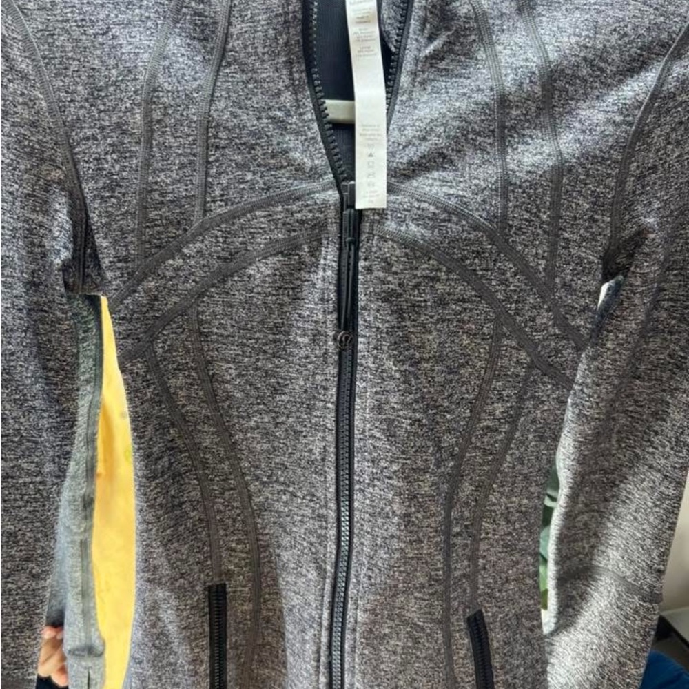 lululemon athletica Gray Zip-Up Jacket